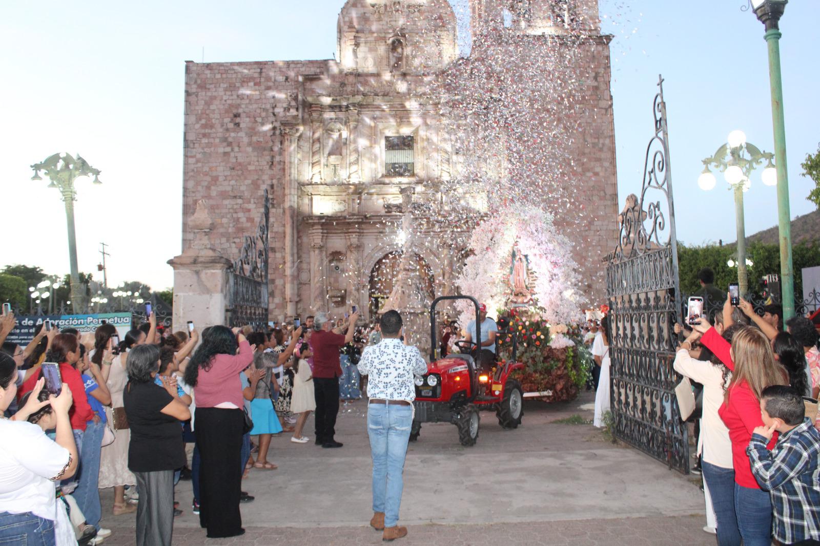 $!Creciente el fervor guadalupano durante celebración en Rosario