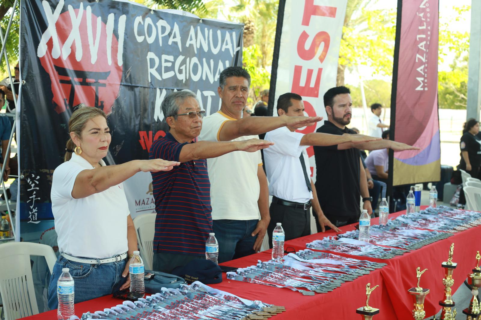 $!La Copa de Karate Noroeste levanta el telón con cerca de 200 competidores
