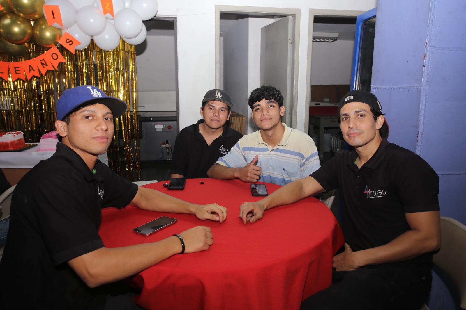 $!Julio Moreno, Andrés Hernández, Jorge Chico Ceja y Adán Valdovines Peraza.