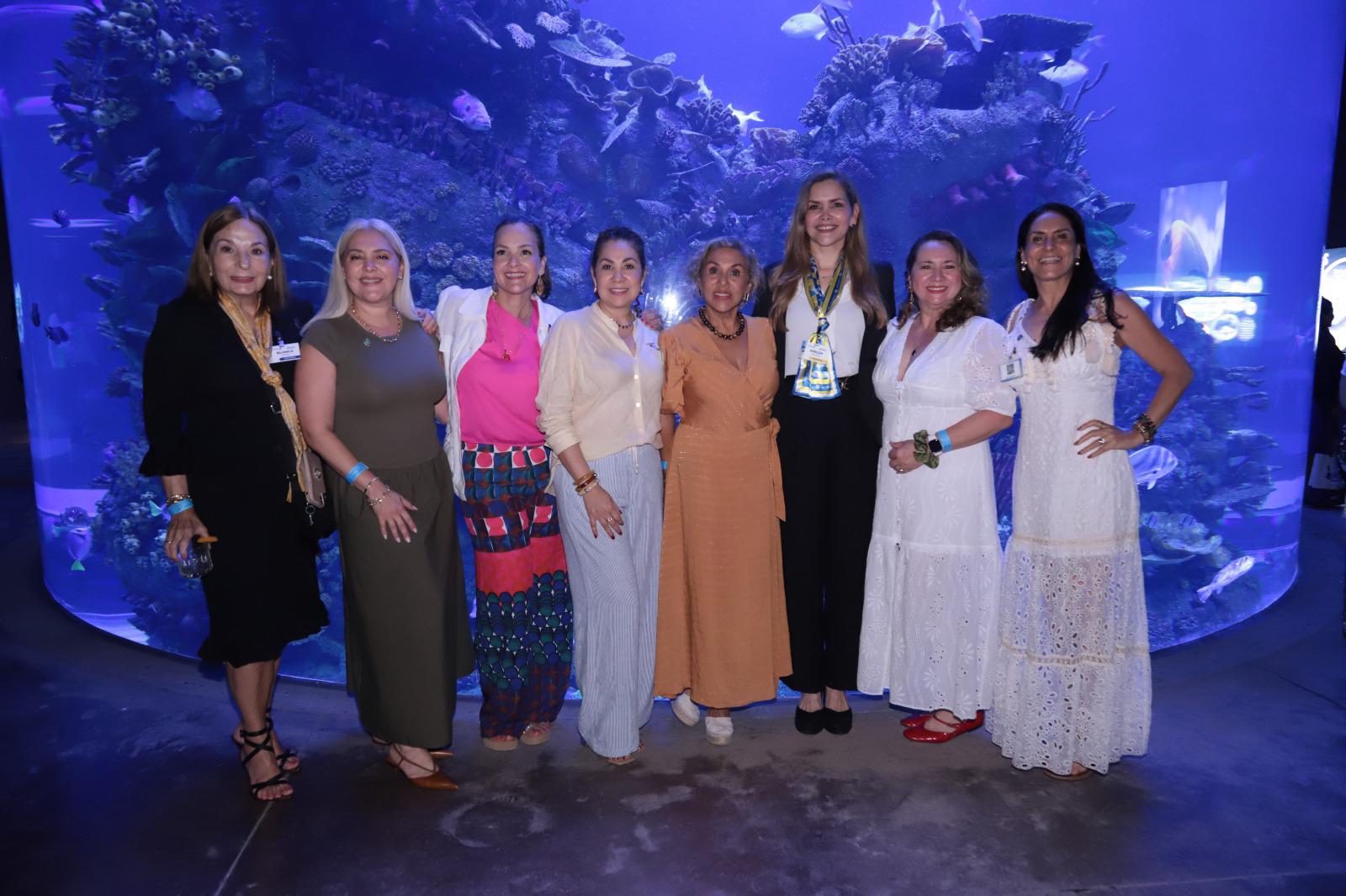 $!Blanca Melo de Sotomayor, Sally Salazar, Begoña Gorbeña, Rocío Lizárraga, Alejandra Velatti, Imelda Morales de Chicuate, Geovanna Chaídez y Lola Sánchez.