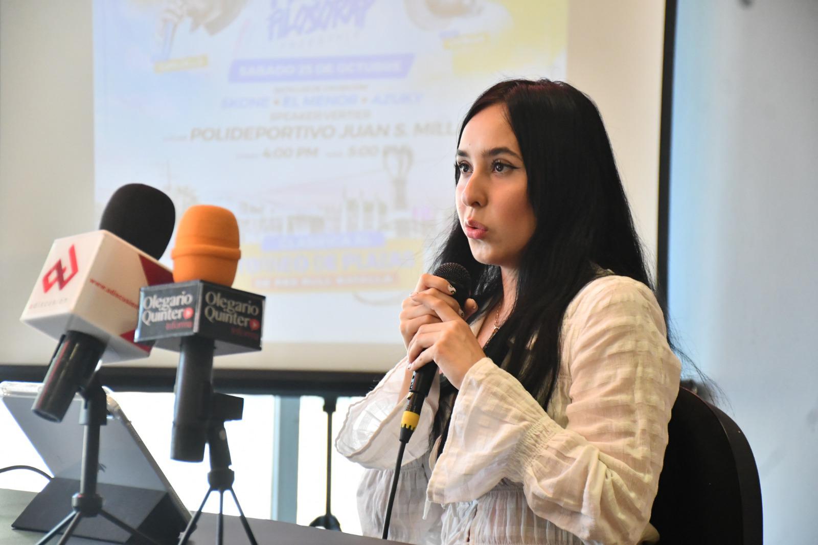 $!Beatriz Adriana Cárdenas Belmar, directora del Instituto Municipal de la Juventud de Culiacán.