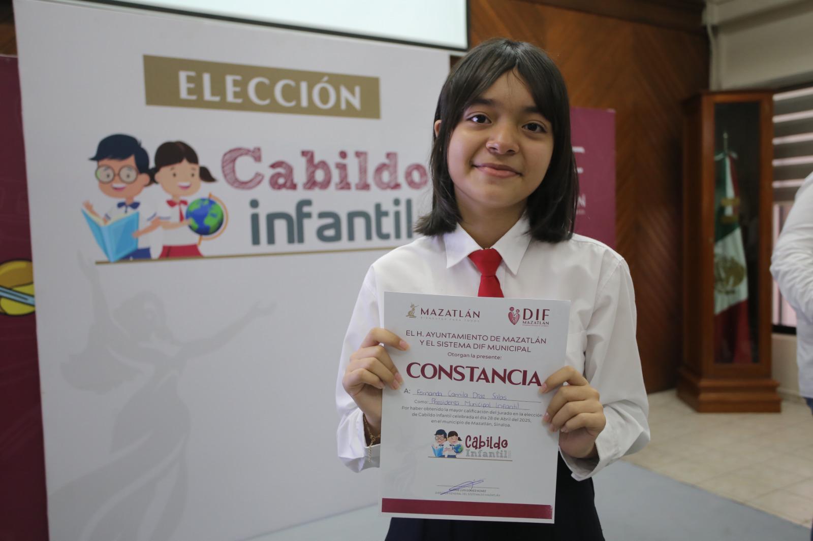 $!Elige el Sistema DIF a los representantes de la generación 2025 del Cabildo Infantil de Mazatlán