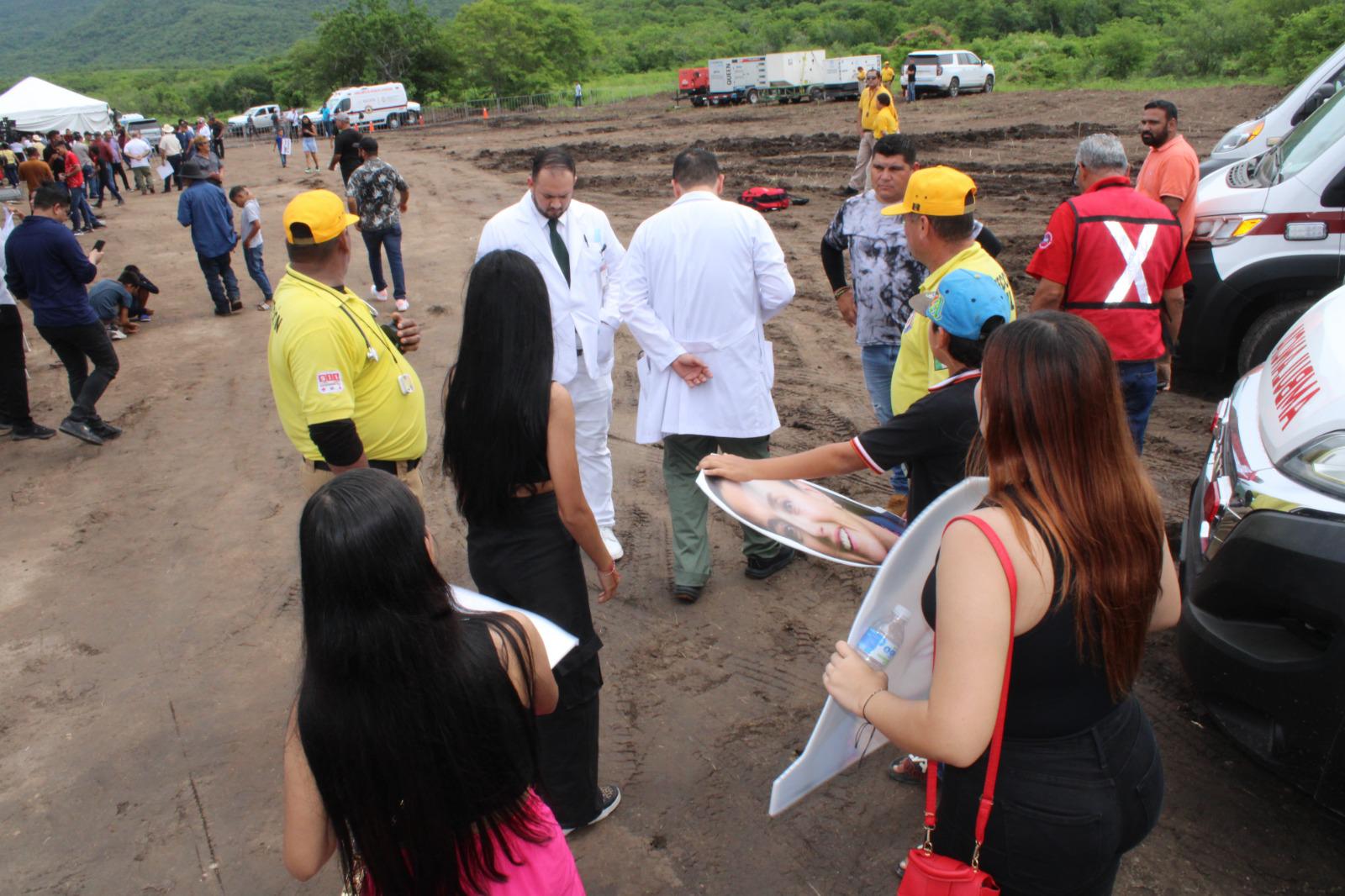 $!Salud reporta alrededor de 30 atenciones médicas durante evento de AMLO y Sheinbaum en Rosario
