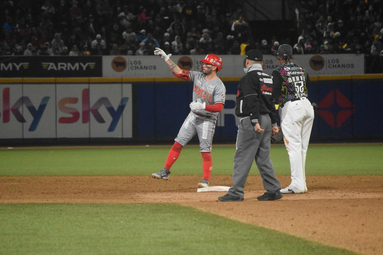 $!Algodoneros de Guasave le repite la dosis a Águilas de Mexicali y se pone 2-0 arriba