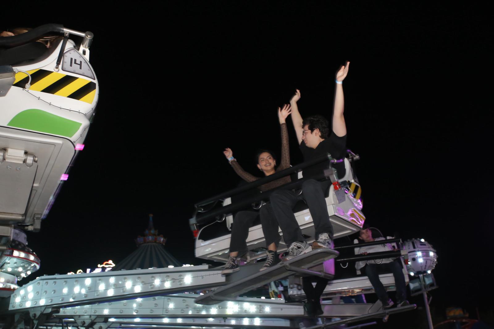 $!Disfrutan mazatlecos de una noche de diversión en el último día de la Expoferia Canaco 2025