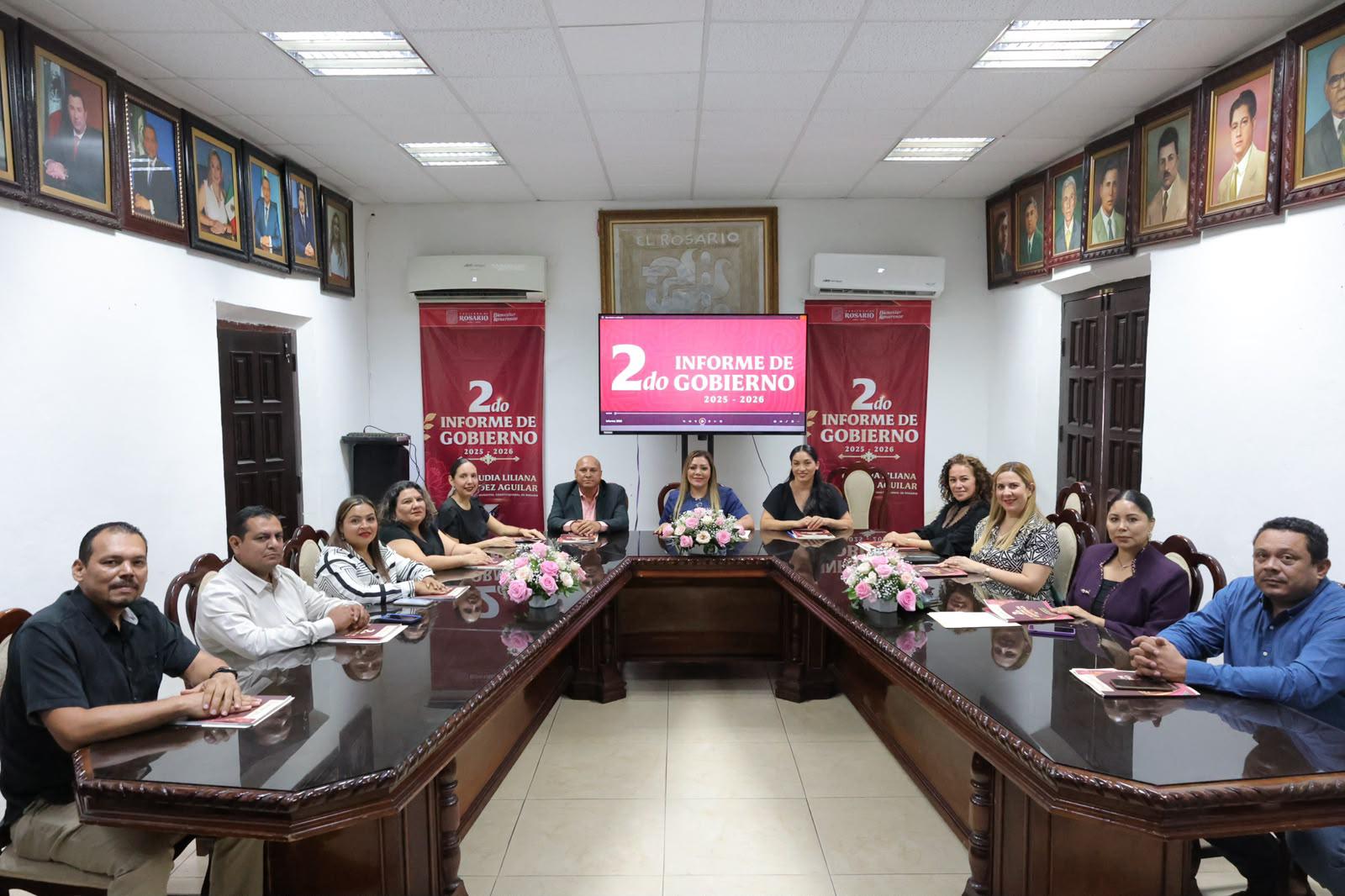 $!Presenta Alcaldesa de Rosario Segundo Informe de Gobierno