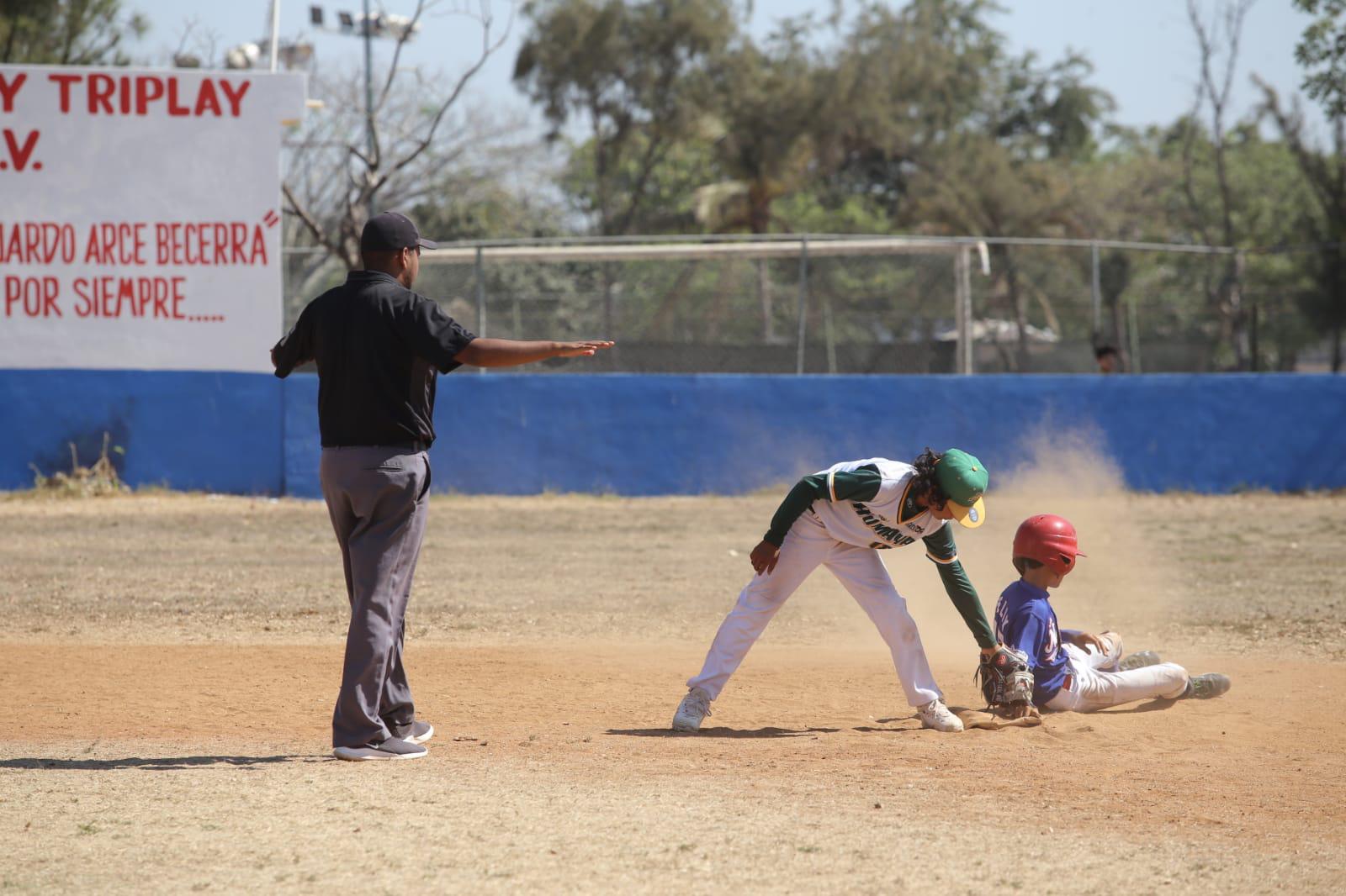 $!Liga Humaya avanza a cuartos de final en Nacional de Beisbol Infantil Mayor Pesada