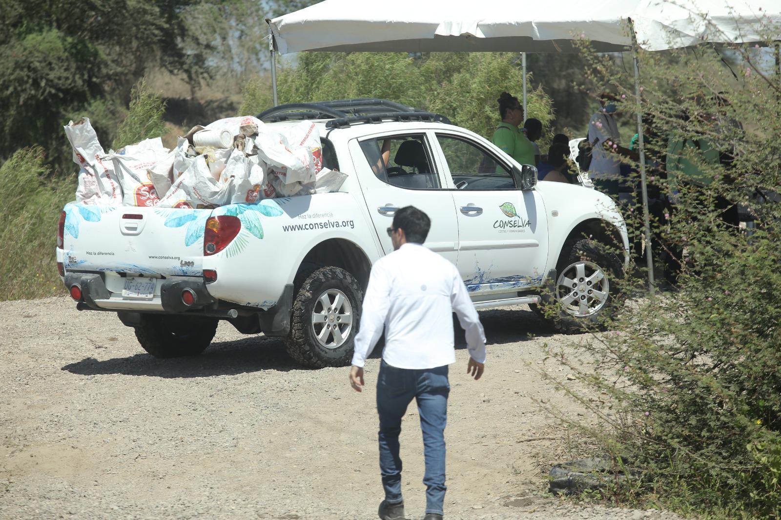 $!Con mega limpieza y otra actividades, celebra Conselva el ‘Picnic en el Río Presidio’