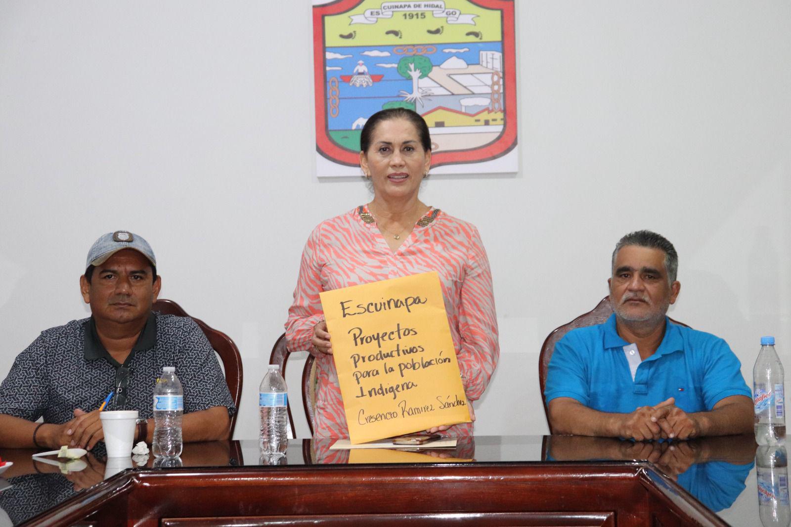 $!Se reúnen en Escuinapa para gestionar proyectos para comunidades indígenas