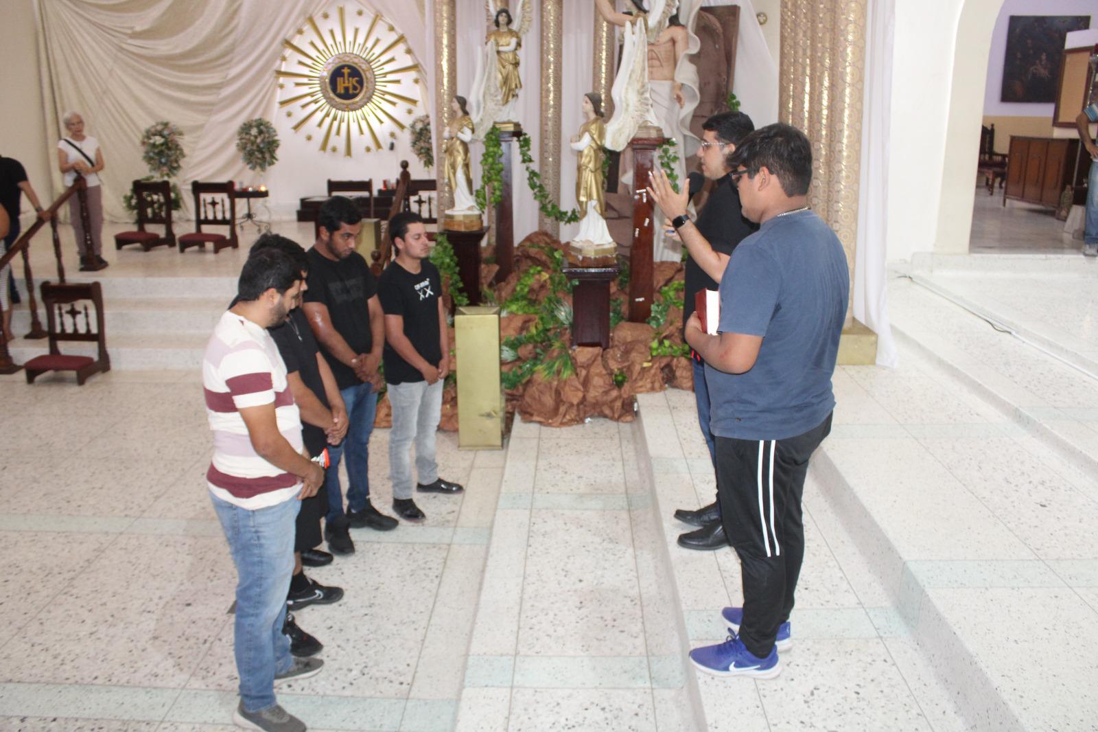 $!Ofrecen misa por el regreso de jóvenes desaparecidos, en Rosario