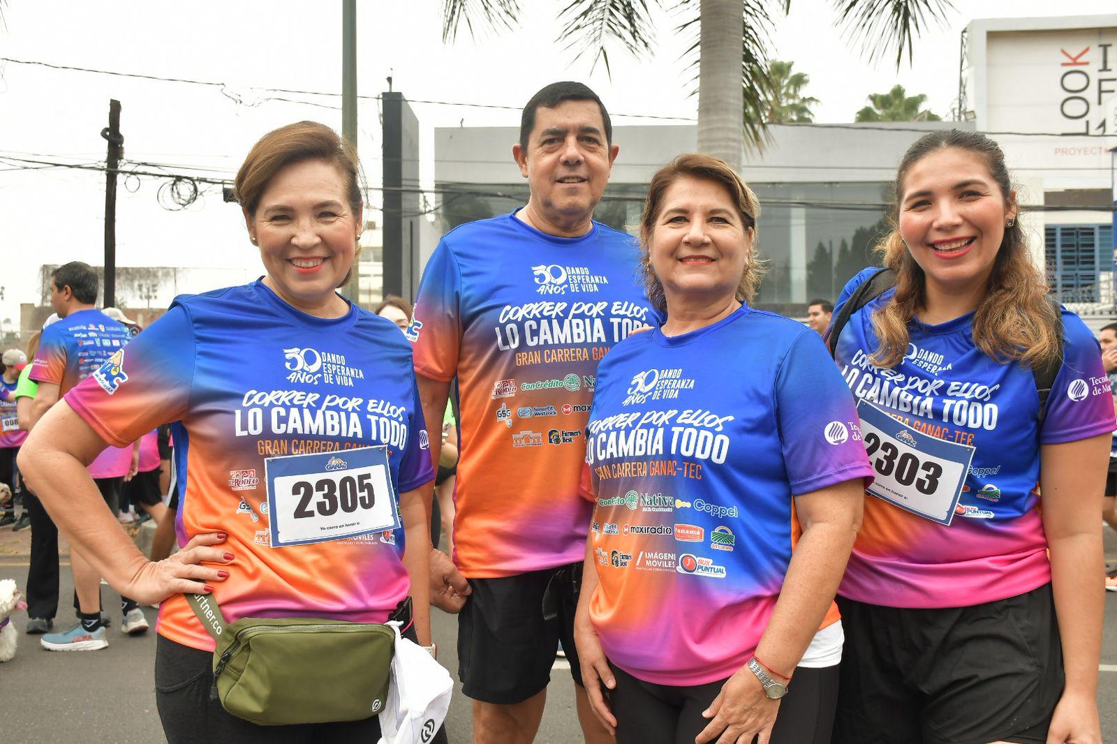 $!Margarita Leyva, César Castillo, Delia Molina y Lucero Ramírez.