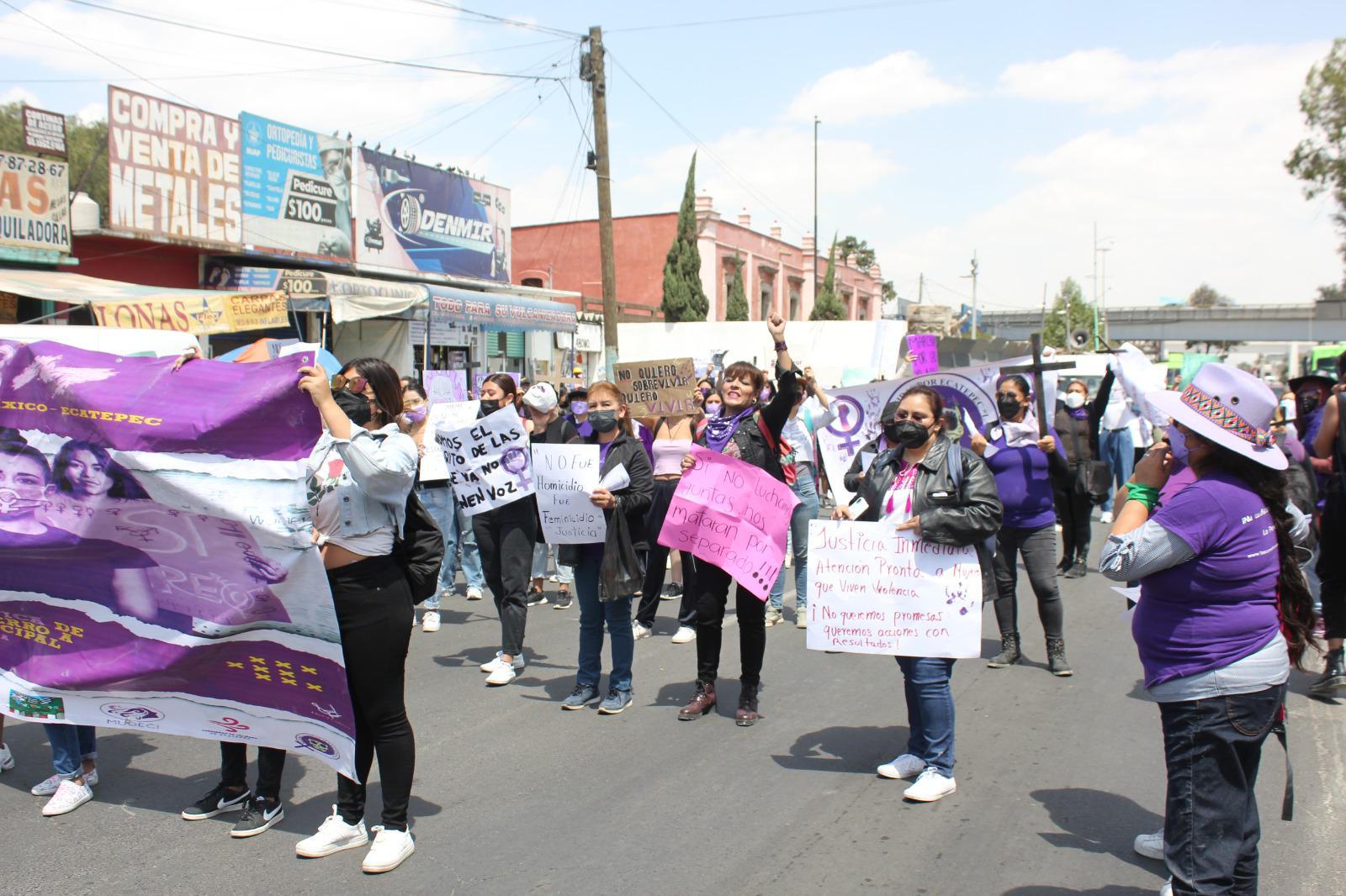 $!Marcha en Ecatepec.