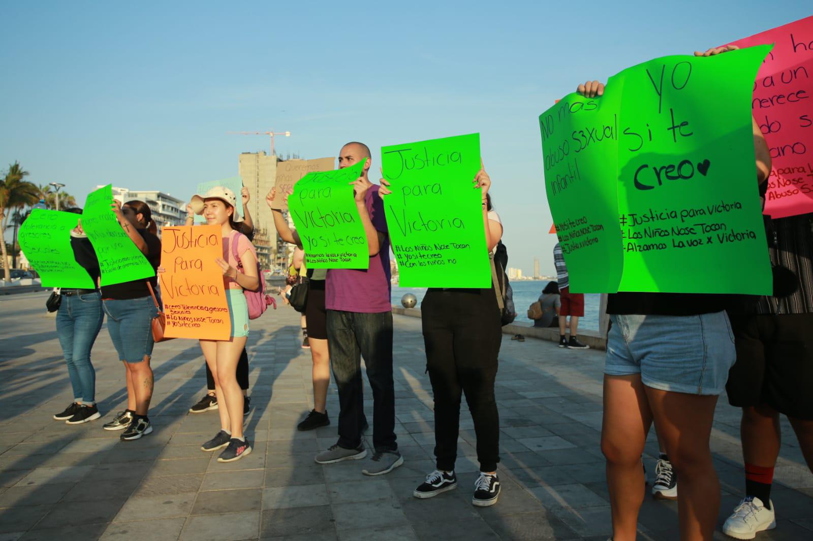 $!Piden justicia para menor abusada en kínder de Mazatlán