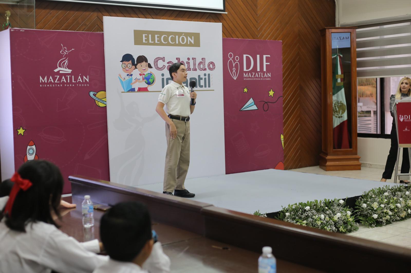 $!Elige el Sistema DIF a los representantes de la generación 2025 del Cabildo Infantil de Mazatlán
