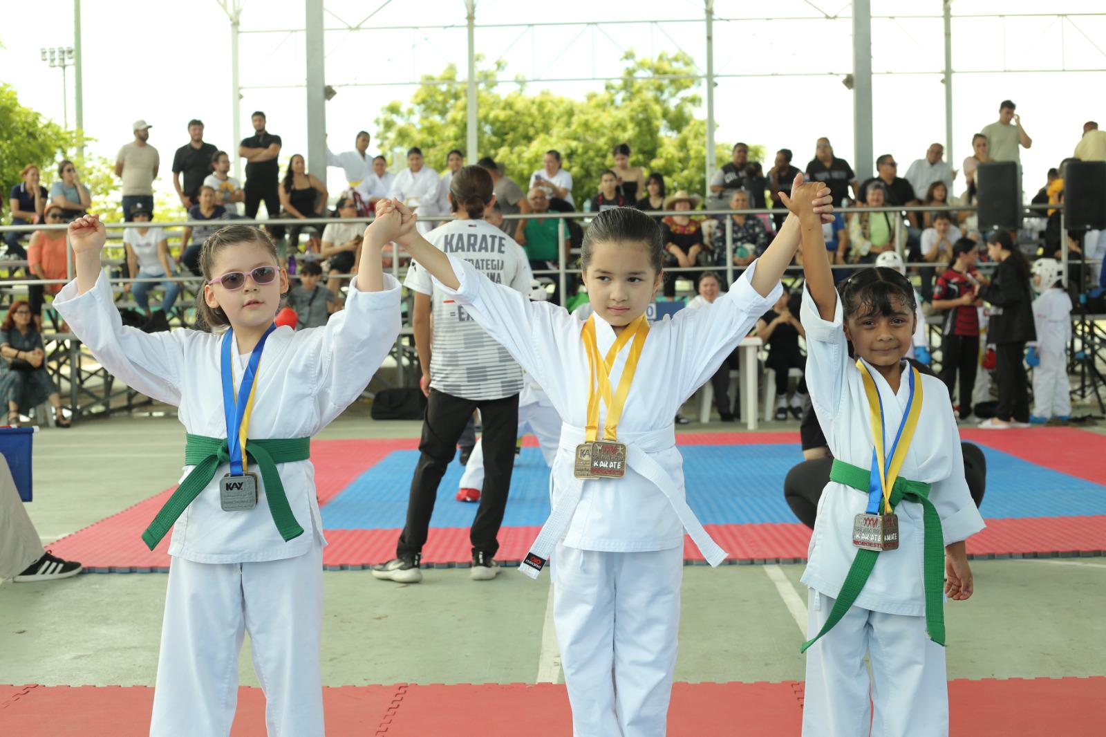 $!Surgen primeros campeones de Copa Regional de Karate Noroeste
