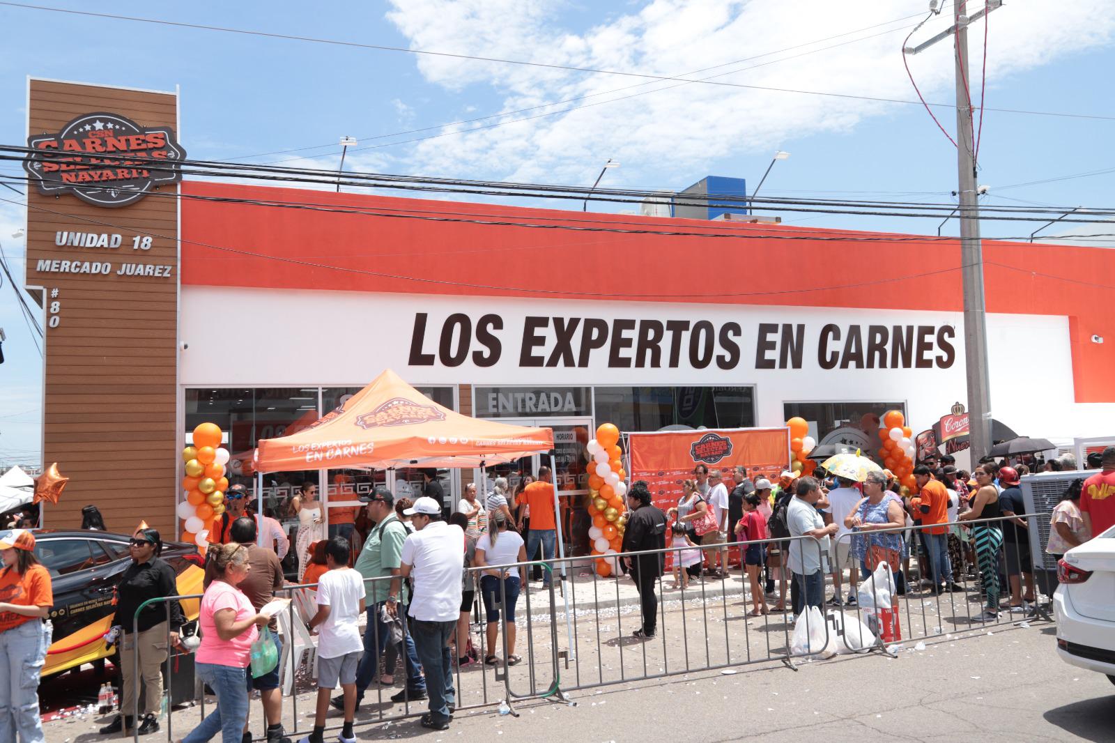$!Celebran la llegada de la tercera sucursal de Carnes Selectas Nayarit en Mazatlán