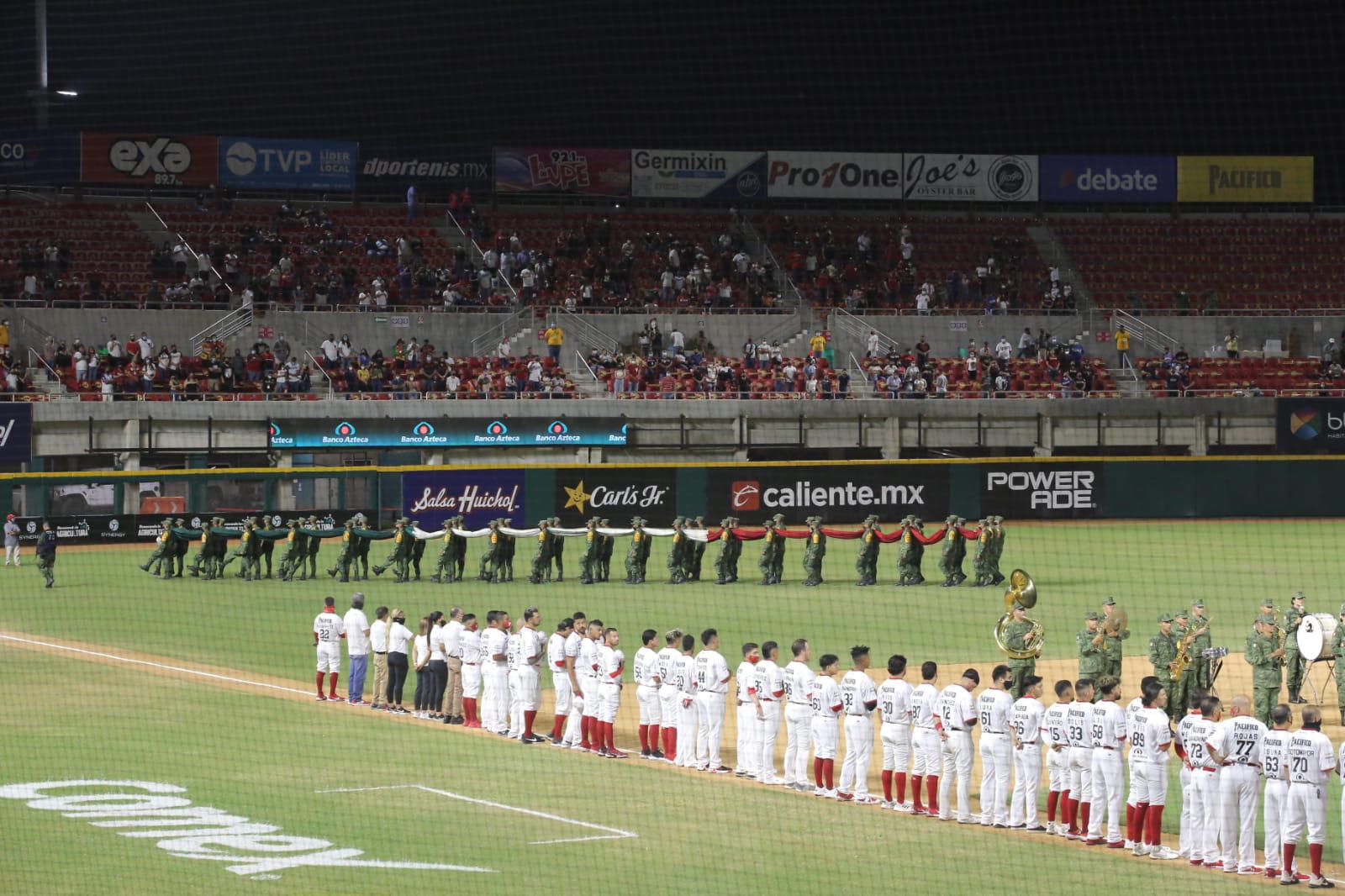 $!El Teodoro Mariscal se ilumina con la inauguración de la temporada de la LMP