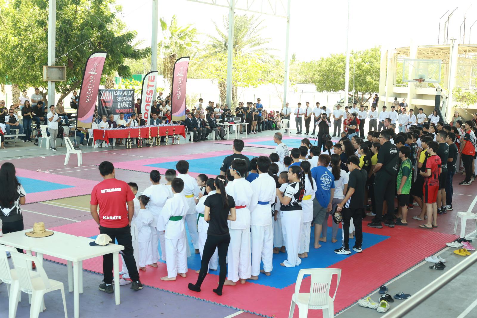 $!La Copa de Karate Noroeste levanta el telón con cerca de 200 competidores