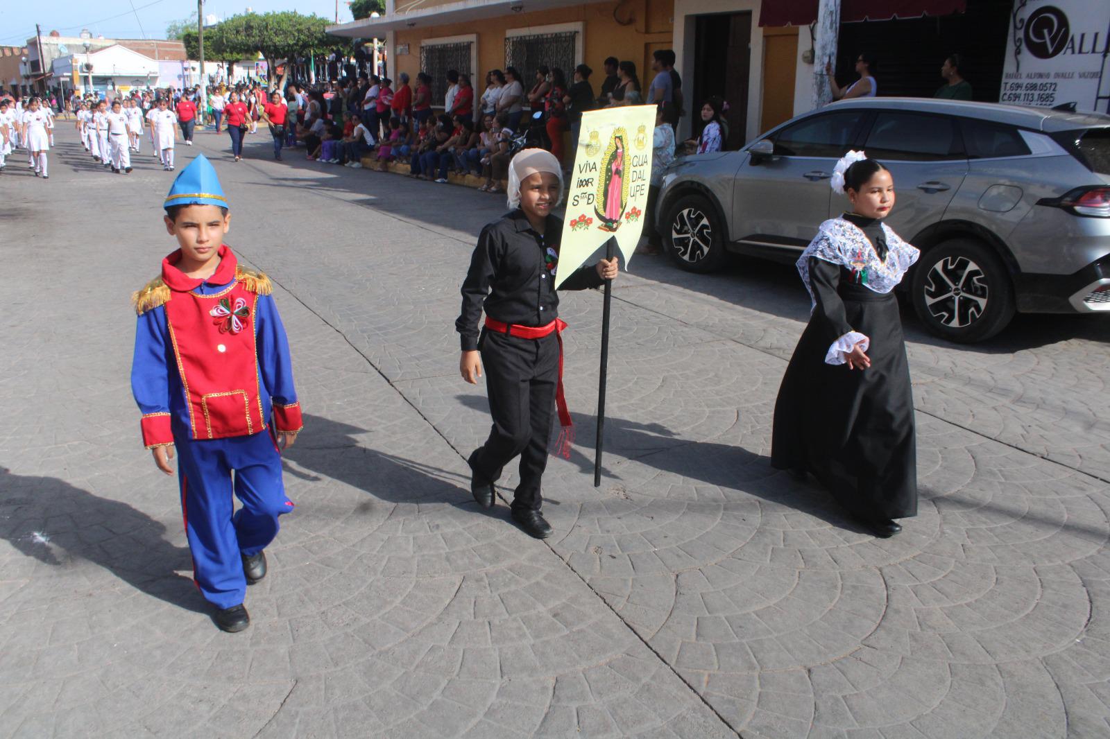 $!Conmemoran en Rosario el 215 aniversario de la Independencia de México