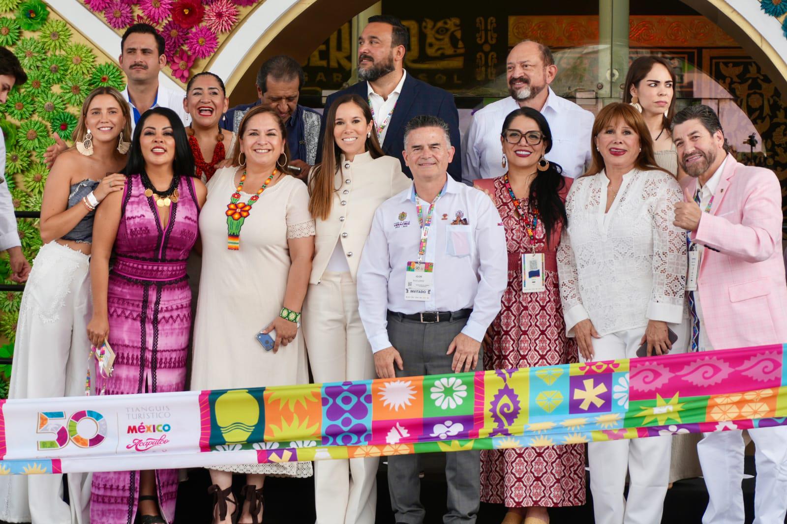 $!Con cultura, tradición y negocios turísticos inaugura Sinaloa su stand en el Tianguis Turístico México 2026