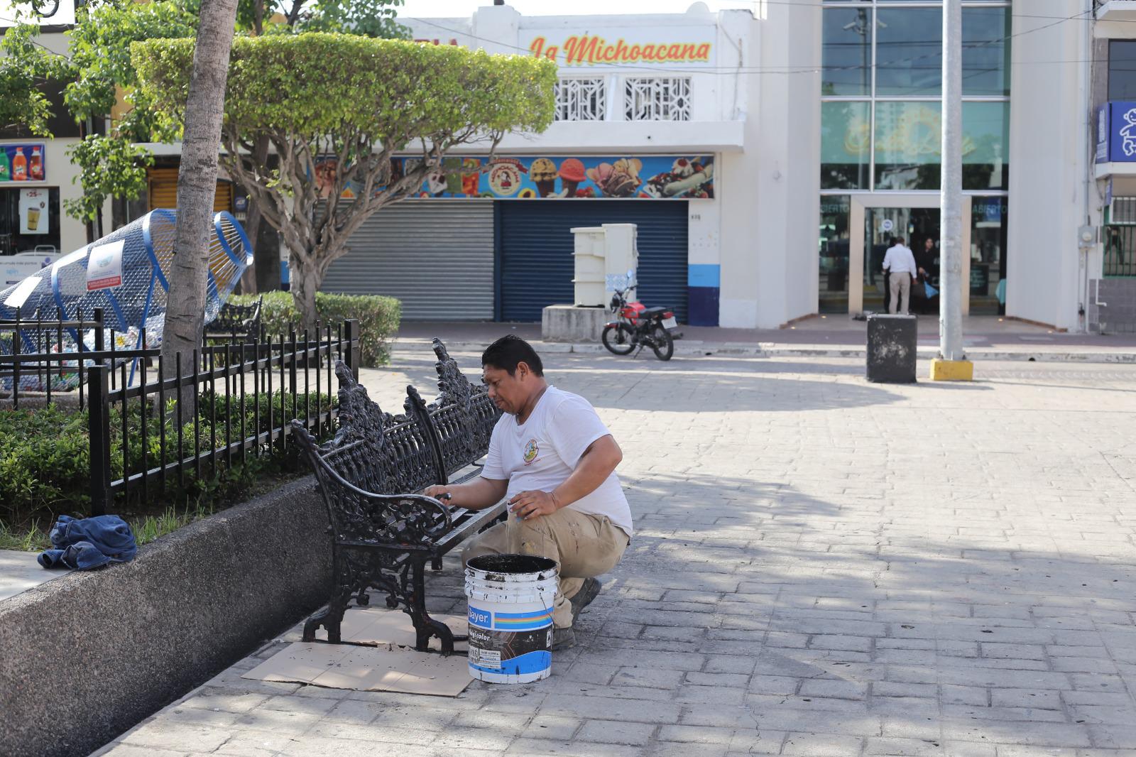 $!Alistan el Palacio Municipal de Mazatlán para celebrar el Grito de Independencia