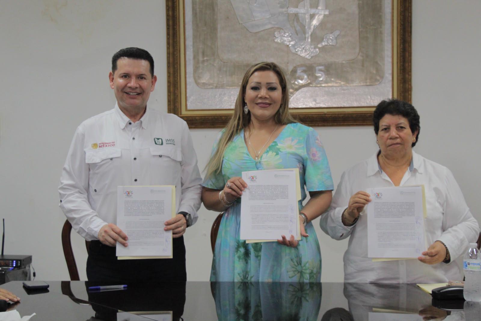$!Firma Gobierno de Rosario convenio de colaboración con IMSS Bienestar
