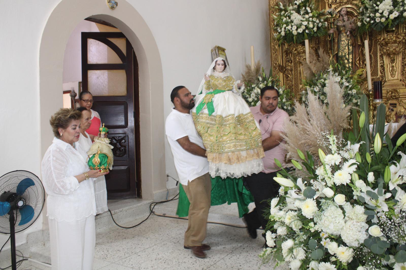 $!Visten a la Virgen del Rosario como madre de la fe y la esperanza para su solemnidad 2025