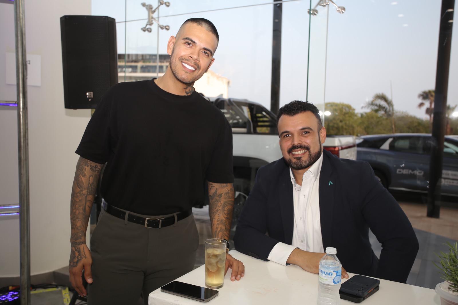 $!Jonathan Sarmiento y Manuel Sánchez.