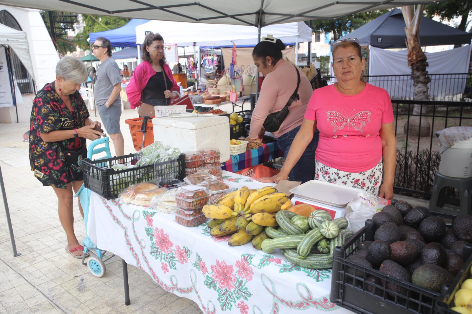 $!Entre compras saludables y rock clásico, el Mercado Orgánico de Mazatlán registra una concurrida jornada