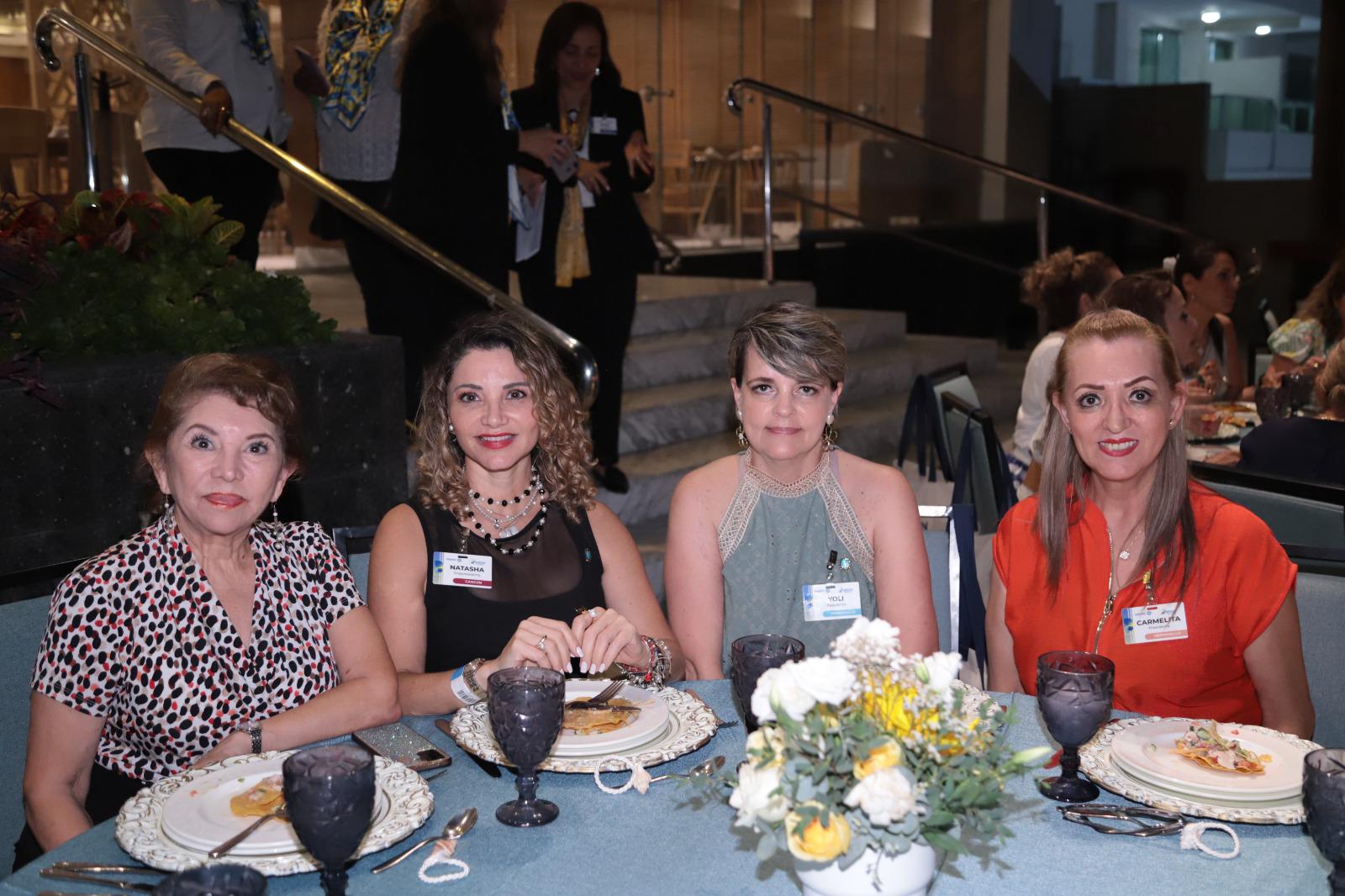 $!Rita Ortegón, Natasha Moguel, Yoli Díaz Barreiro y Carmelita Murrieta.