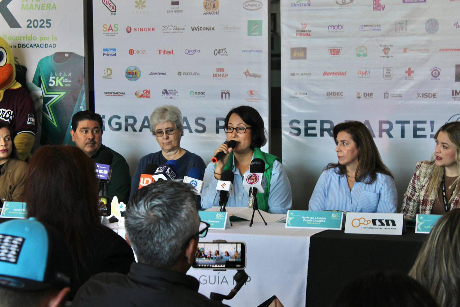 $!Anuncian el 3er Recorrido 5K ‘A Tu Manera’ por la Inclusión de la Discapacidad en Culiacán