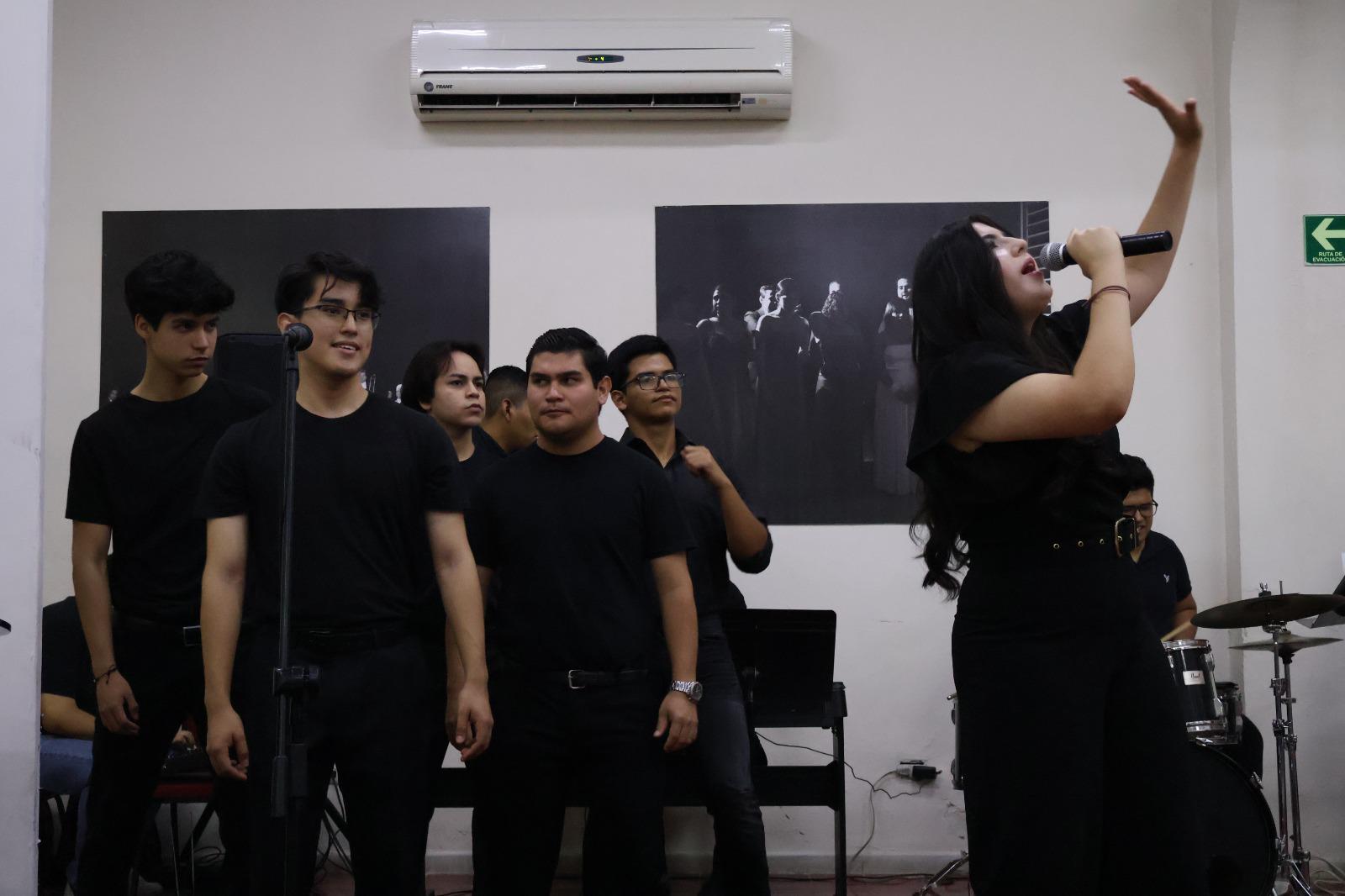 $!Los participantes fueron alumnos del primer año de la Licenciatura en Música y Canto .
