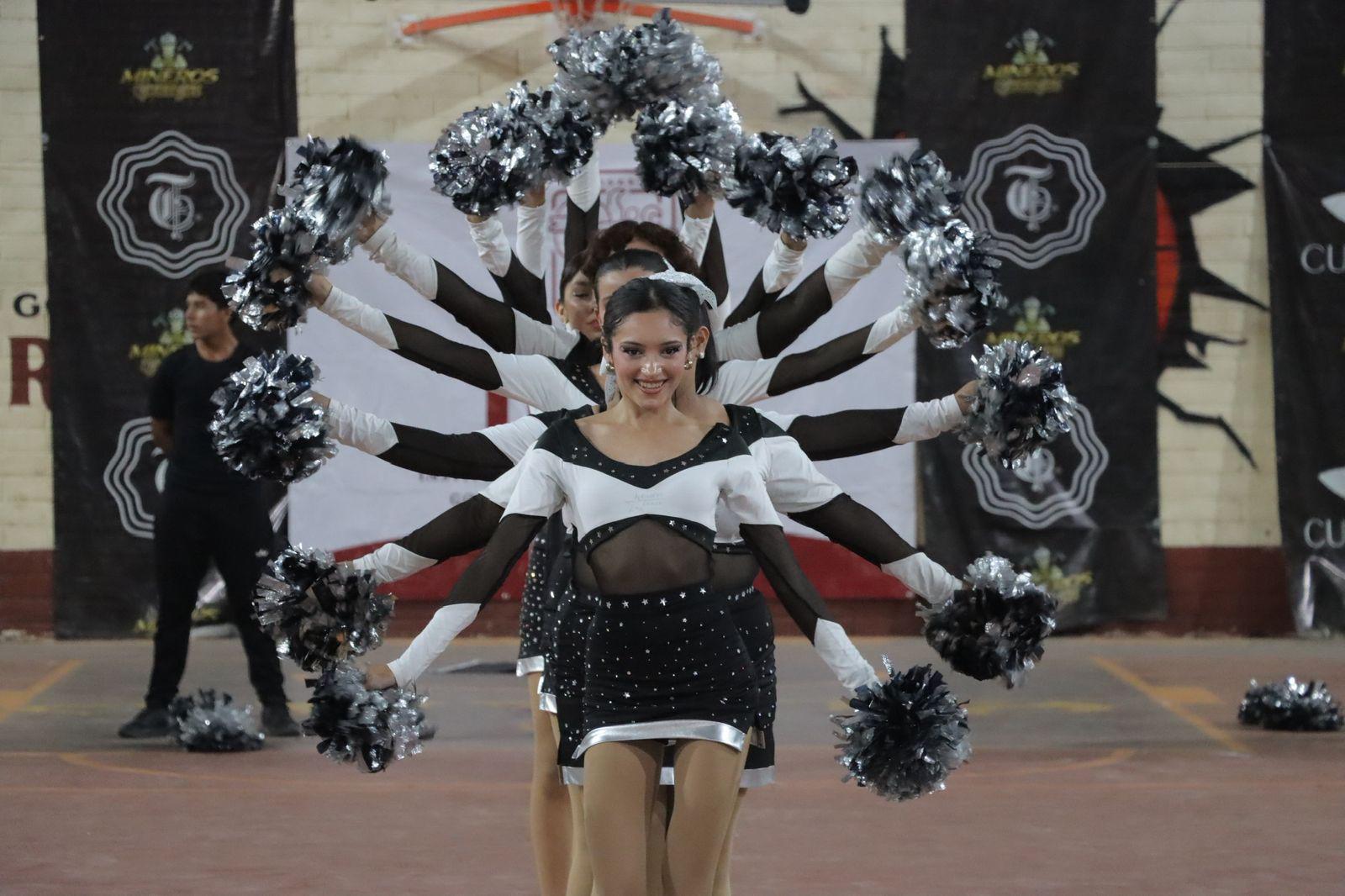 $!Conalep y Secundaria Maestro Julio Hernández triunfan en encuentro de porristas en Rosario