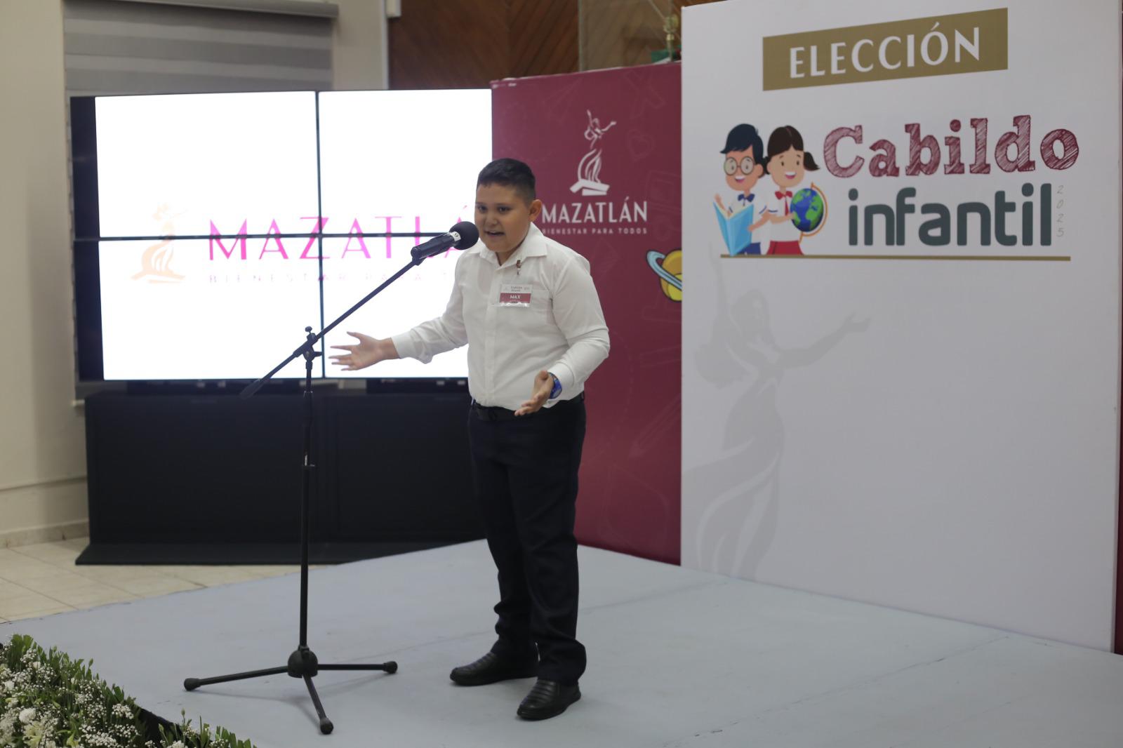 $!Elige el Sistema DIF a los representantes de la generación 2025 del Cabildo Infantil de Mazatlán