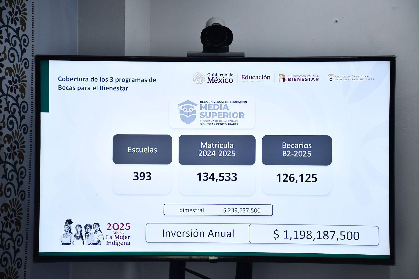 $!Presentan calendario de pago y avances en entrega de tarjetas de becas para estudiantes en Sinaloa