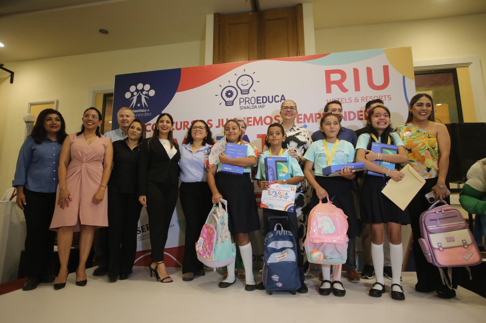 $!Celebran colorido concurso ‘Juguemos a Emprender’, en Mazatlán