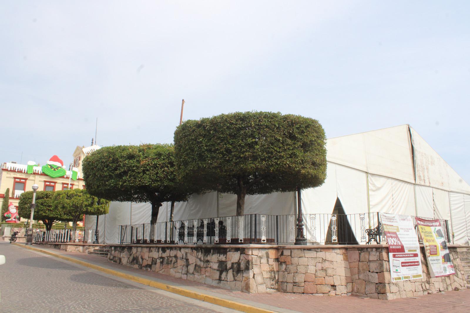 $!Desconoce Tesorero de Rosario costo de pista de hielo; es aporte del Gobierno del Estado, asegura