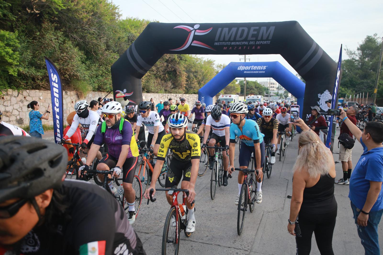 $!Rompe Gran Fondo Mazatlán récord de asistencia en su edición 2023