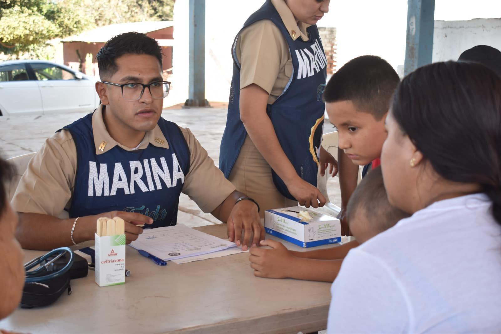 $!Llegarán servicios gratuitos a El Espinal y Ensenada, en Elota, con apoyo de la Marina