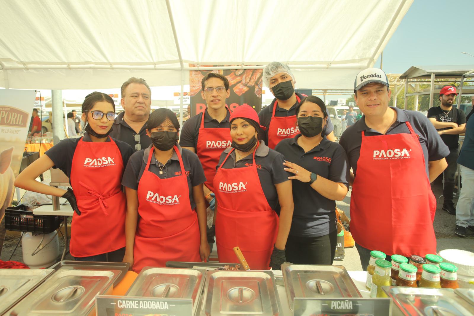 $!El equipo de Paosa presente en la inauguración de la sucursal número 4 en Mazatlán.