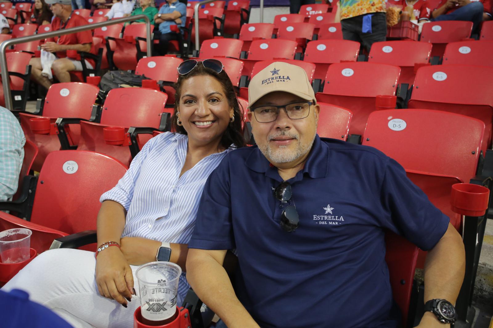 $!Narobis Pernía de Loaiza y Alejandro Loaiza.