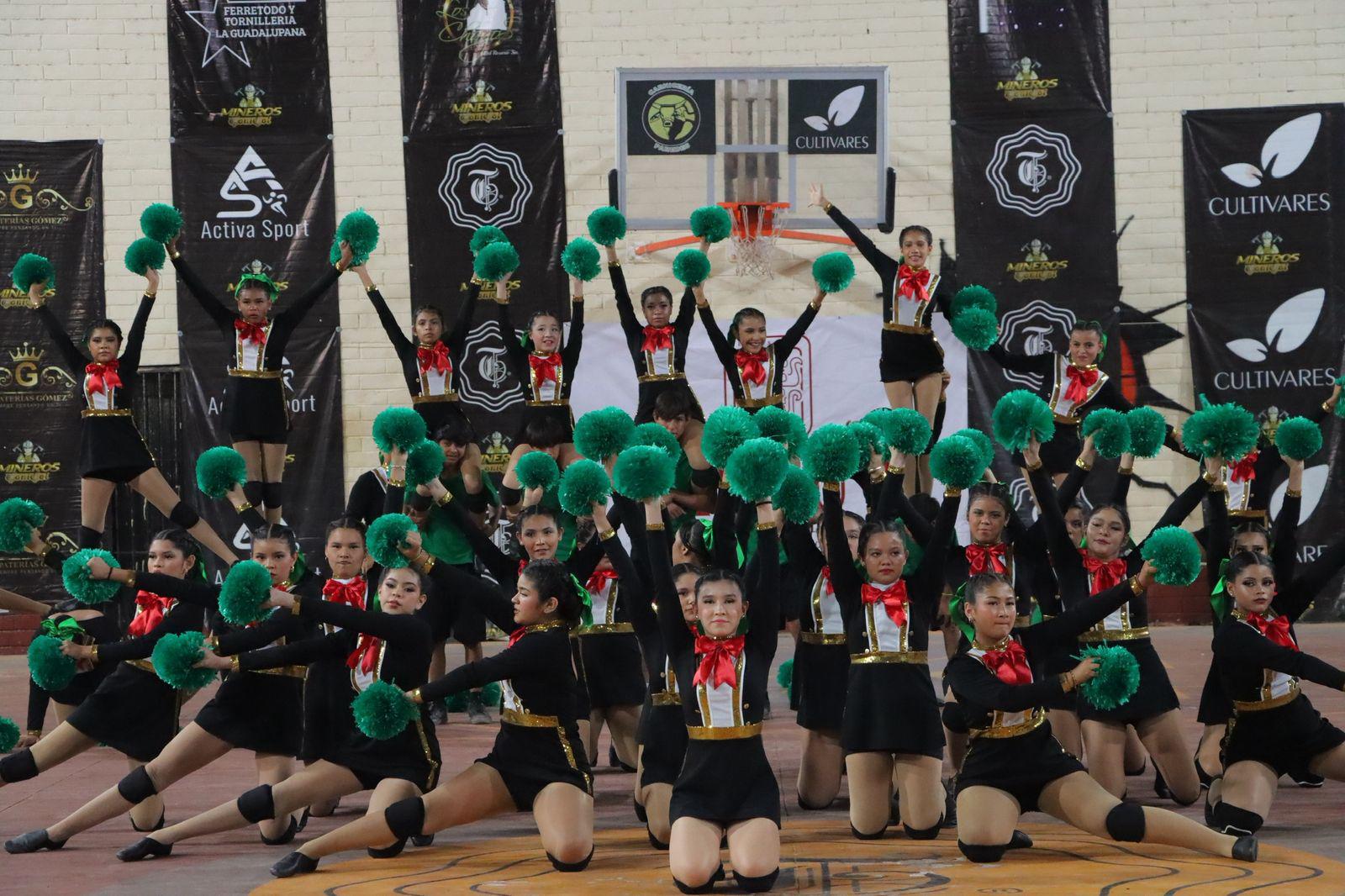 $!Conalep y Secundaria Maestro Julio Hernández triunfan en encuentro de porristas en Rosario