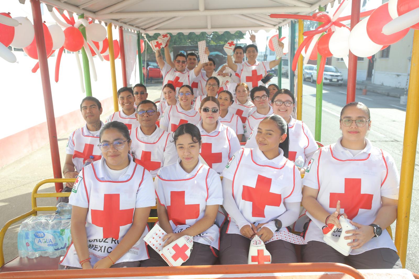 $!Celebra Cruz Roja desfile para iniciar la Colecta Anual 2026
