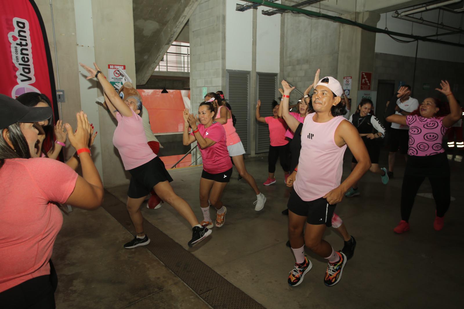 $!Apoya Venados de Mazatlán causa de Casa Valentina con máster class de zumba y bailes rítmicos