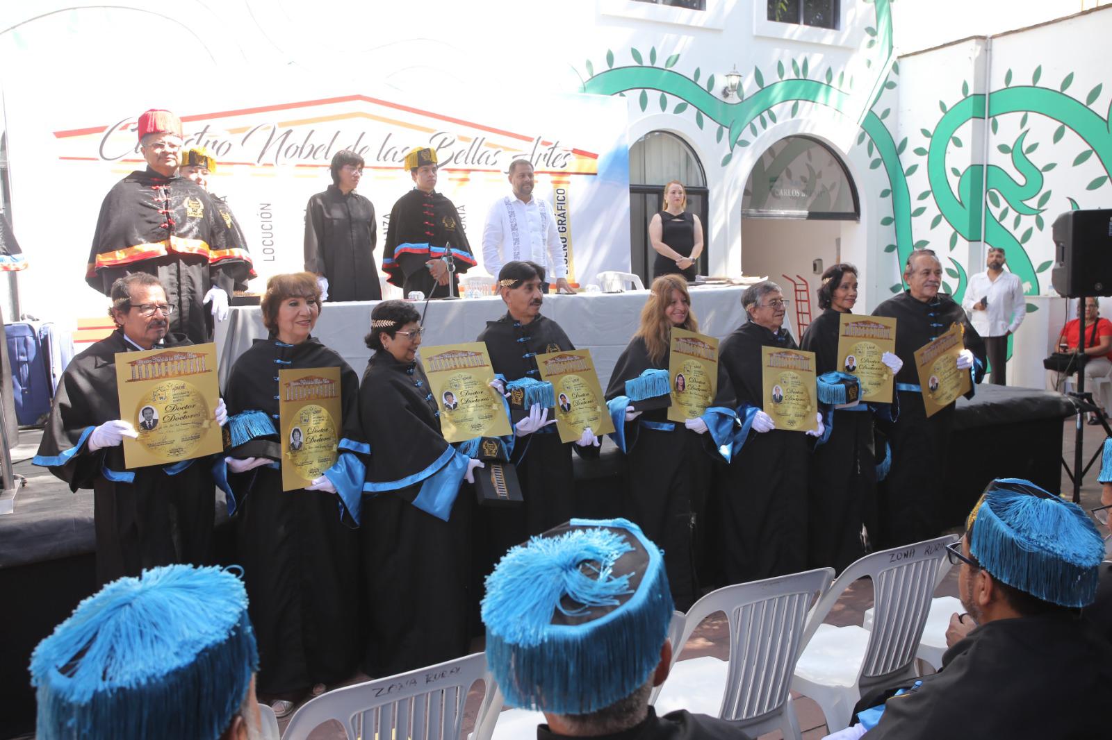 $!El Claustro Nobel de las Bellas Artes destaca que este reconocimiento busca exaltar la excelencia y el legado de quienes han contribuido al desarrollo humano.