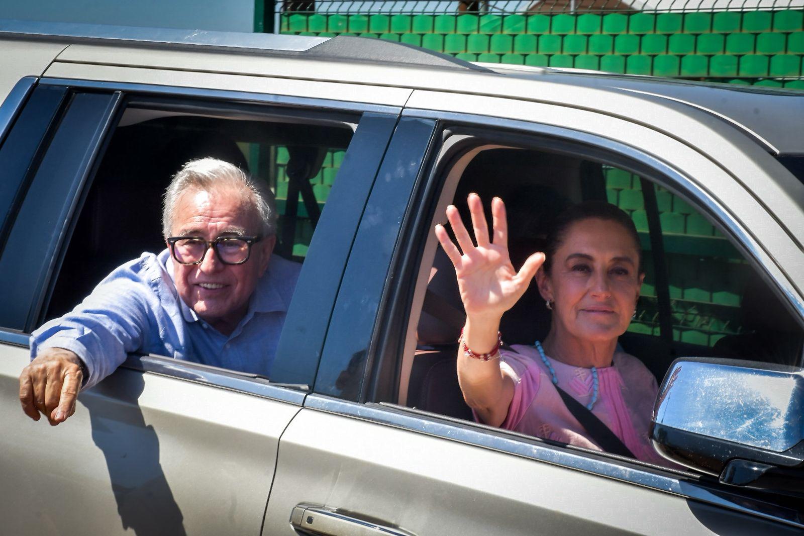 $!No está solo Sinaloa, su Presidenta y las Fuerzas Armadas están aquí: Sheinbaum en Culiacán
