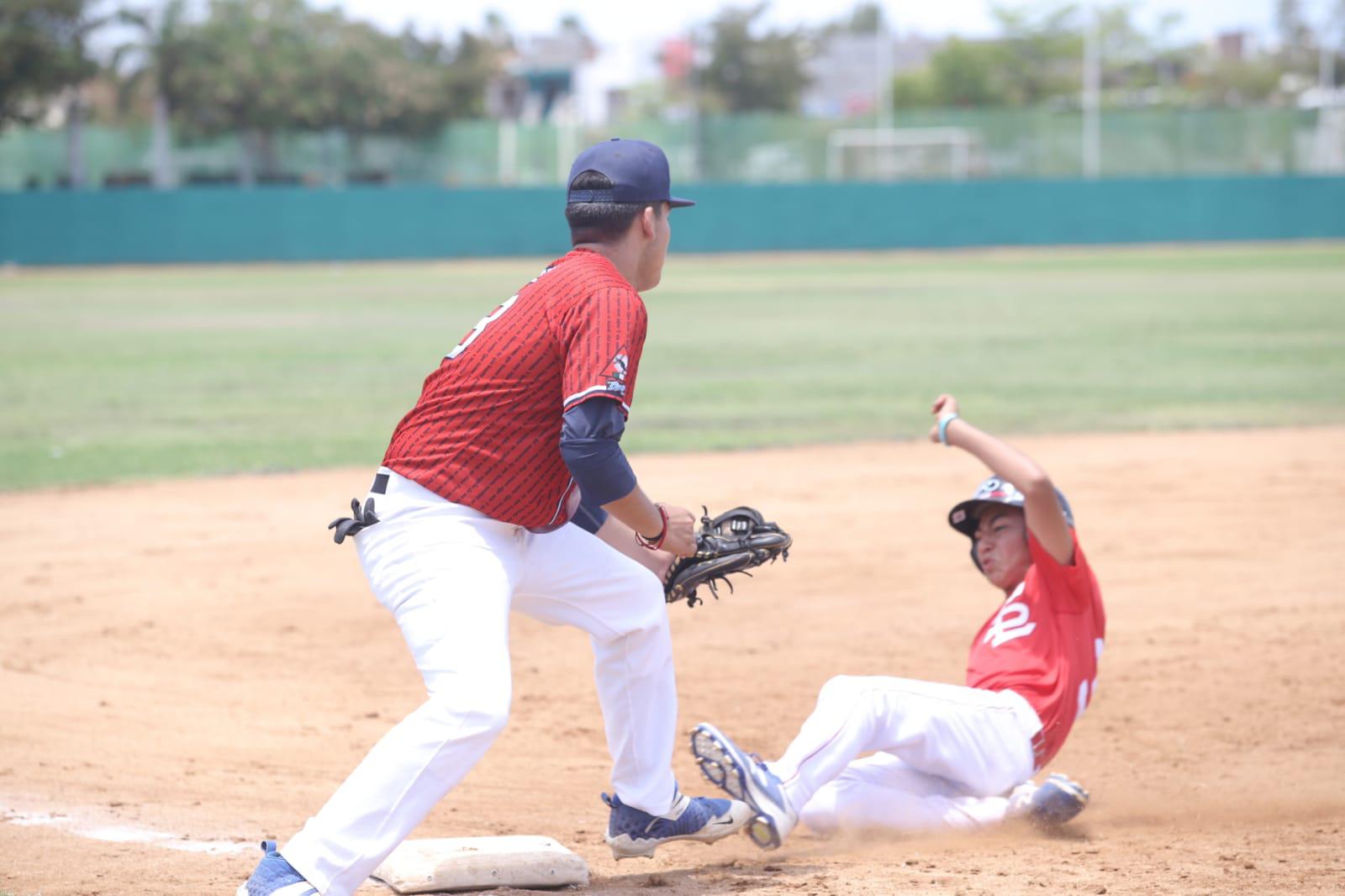 $!Liga Quintero-Mazatlán cae apretadamente ante SLP en el Mazatlán Baseball Tournament