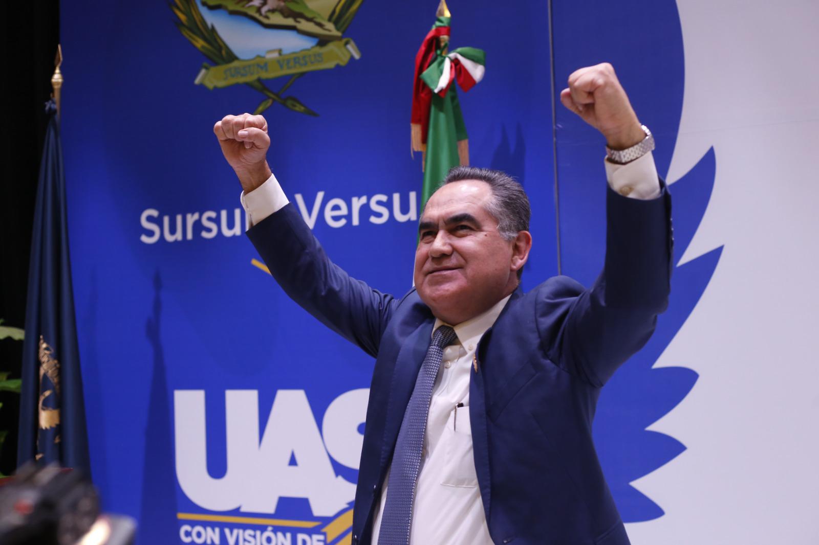 $!Declaran triunfo de Jesús Madueña Molina en elección por Rectoría de la UAS