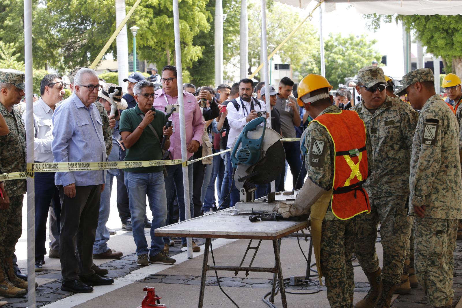 $!En Sinaloa conmemoran Día Internacional de la Destrucción de Armas de Fuego
