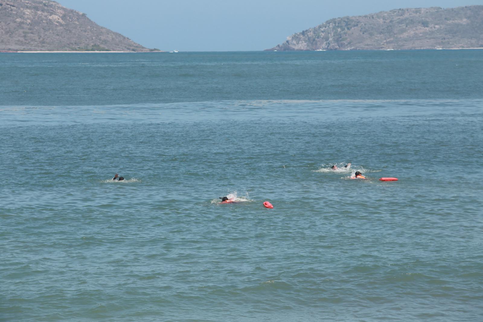 $!Marina refuerza capacitación de rescatistas rumbo al verano en Mazatlán